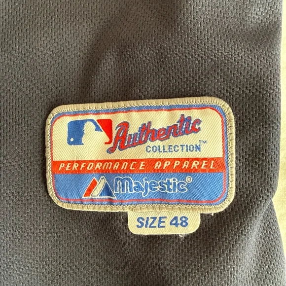 Majestic Navy Blue Twins Baseball Jersey